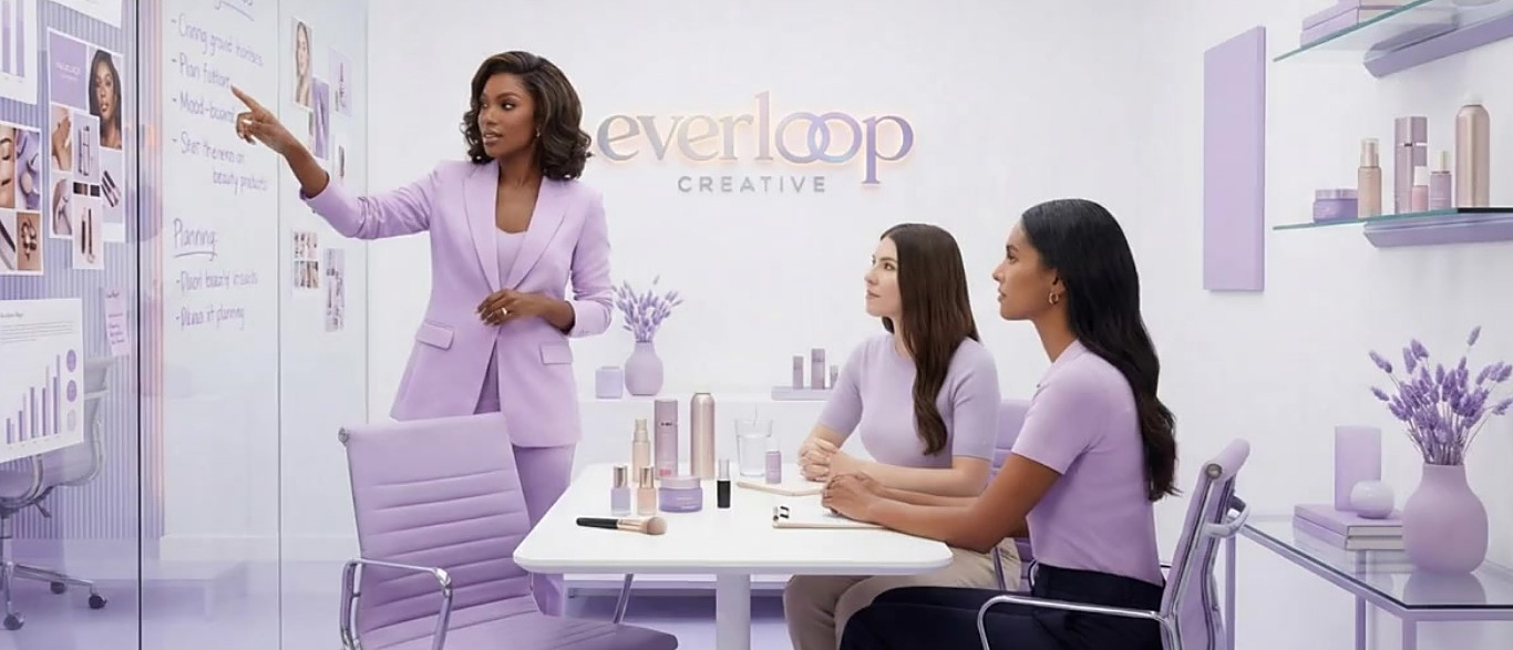 Everloop Creative team presenting